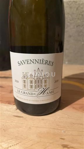 Vallée de la Loire Savennières Château La Mulonnière Le Grand Hamé 2020