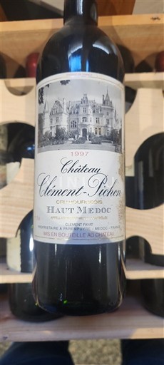 Bordeaux Haut-Médoc Château Clément-Pichon Cru Bourgeois 1997
