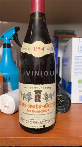 Bourgogne Nuits-Saint-Georges Domaine Michel Chevillon Les Saint-Julien 1994