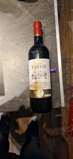 Burdeos Bordeaux Château Tartas 2012