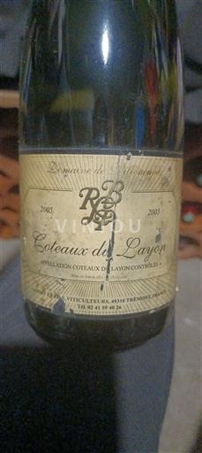 Thung lũng sông Loire Coteaux-du-layon Domaine La Bergerie 2005