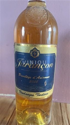 Zuidwest-Frankrijk Jurançon Privilège d'Automne 2008