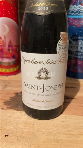 Rhône Valley Saint-Joseph Esprit Caves Saint Romain 2013