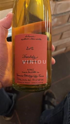 Alsácia Domaine Ostertag Fuchsloch Gewurztraminer 2012