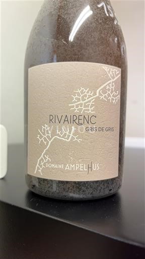 Languedoc Không được chỉ định Domaine Ampelhus Rivairenc Gris de Gris 2020