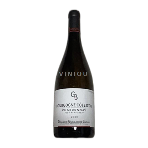 Bourgogne Bourgogne Côte d'Or Domaine Guillaume Baduel Les Blanches 2020