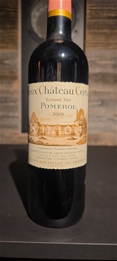 Bordeaux Pomerol Château Vieux Château Certan 2009