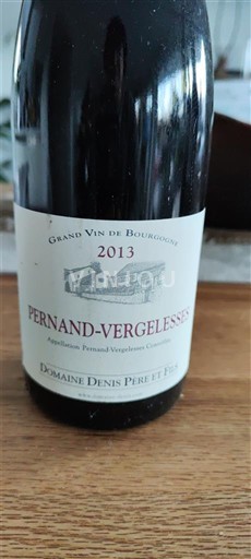 Bourgogne Pernand-Vergelesses Domaine Nis Pere et Fils 2013