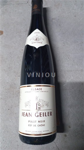 Alsácia Jean Geiler Pinot Noir Fût de Chêne 2020