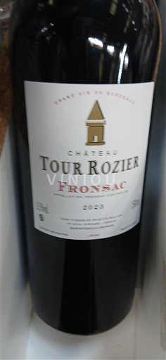 Bordéus Fronsac Château Tour Rozier 2003