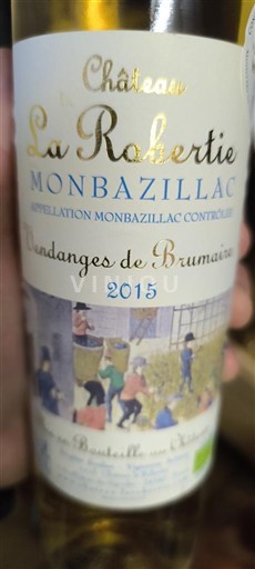 Tây Nam Monbazillac Château La Robertie Vendanges de Brumaire 2015
