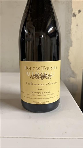 Rona dolina Vacqueyras Roucas Toumba Les Restanques de Cabassole 2022