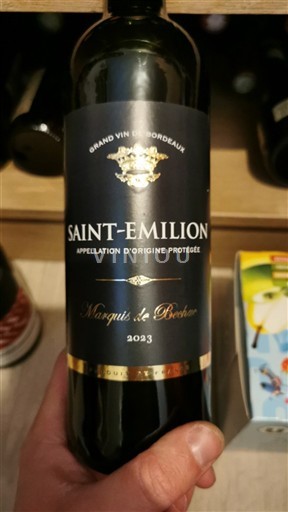 Bordeaux Saint-Émilion Marquis de Bordeaux 2023
