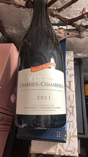 Bourgogne Charmes-chambertin Grand Cru David Duband 2021