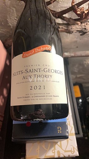 Bourgogne Nuits-Saint-Georges Premier Cru David Duband Aux Thorey 2021