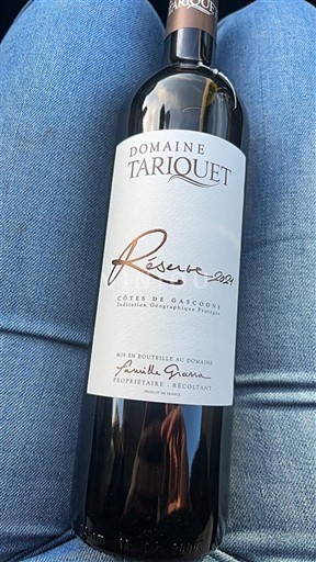 Sudoeste Côtes de Gascogne Domaine Tariquet Réserve 2021