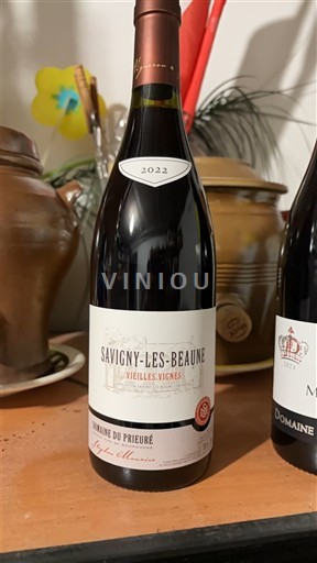 Viner Rouge sec Vieilles Vignes Domaine Prieuré 2022 Frankrike Bourgogne Savigny-lès-Beaune AOC