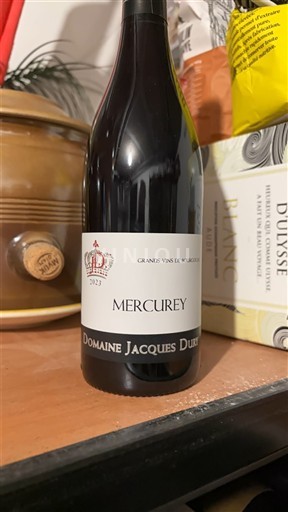 Bourgogne Mercurey Domaine Jacques Dury 2023