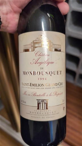 Bordeaux Saint-Émilion Grand Cru Grand Cru Château Monbousquet Angélique 1994