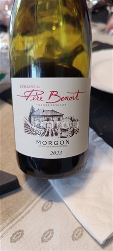 Beaujolais Morgon Domaine Père Benoit 2023