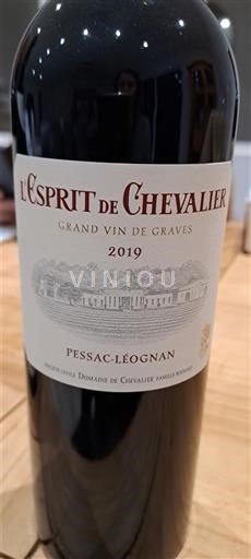 Bordeaux Pessac-Léognan Domaine Chevalier L'Esprit de Chevalier 2019