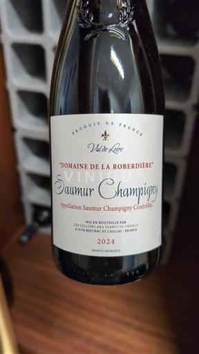 Vallée de la Loire Saumur-champigny Domaine La Roberdière 2024