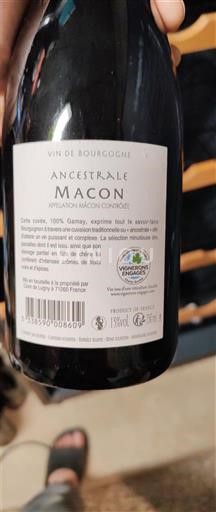 Bourgogne Mâcon et mâcon-villages Ancestrale 2020