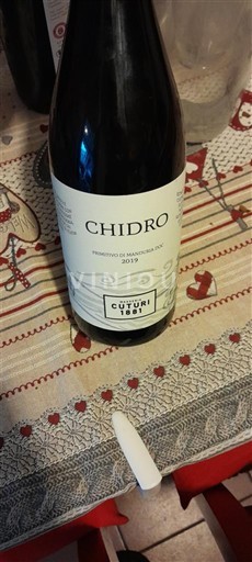 Apulien Primitivo di Manduria Cuturi Chidro 2019