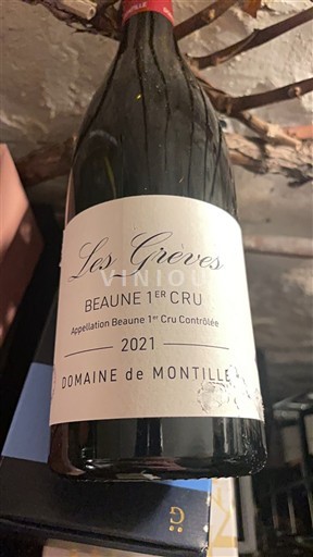 Bourgogne Beaune Premier Cru Domaine Montille Les Grèves 2021