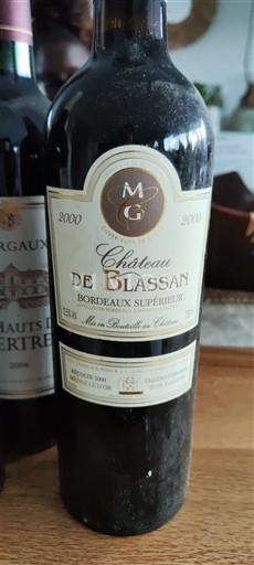Burdeos Bordeaux superior Château Blassan 2000