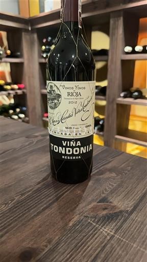 La Rioja Rioja López de Heredia Viña Tondonia Reserva 2012