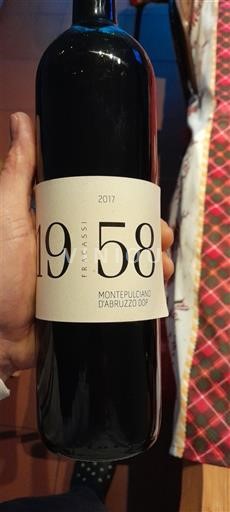 Abruzos Montepulciano d'Abruzzo Fracassi 2017