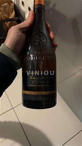 Alpes và các vùng Rhodanien Ardèche Vignerons Ardéchois Vendanges d'Octobre Viognier 2018