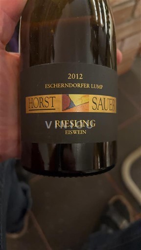 Franken Horst Sauer Escherndorfer Lump Riesling Eiswein 2012