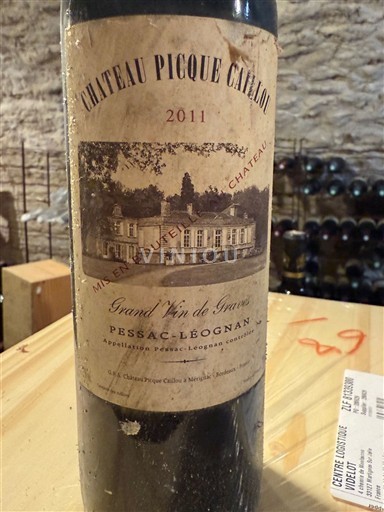 Burdeos Pessac-Léognan Château Picque Caillou 2011