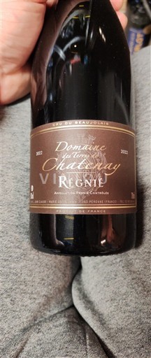 Beaujolais Régnié Domaine S Terres Chatenay 2022