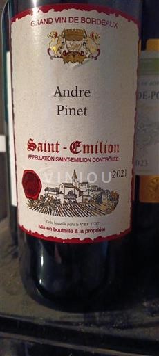 Bordeaux Saint-Émilion Domaine Lalande Moreau 2021