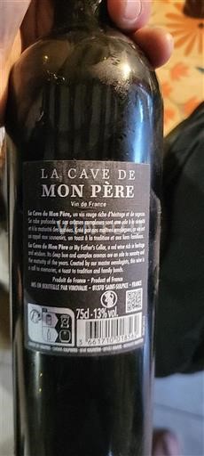 Sudoeste Não especificado La Cave de Mon Père Não Sazonado