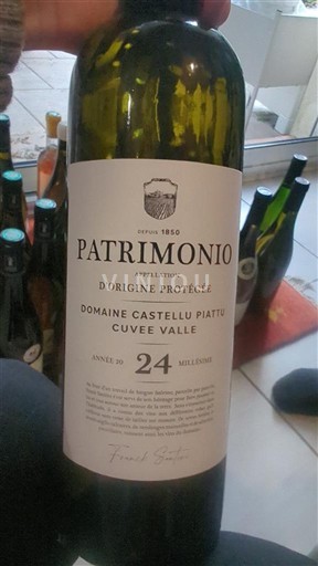 Corse Patrimonio Domaine Castellu Piatto Vallé 2024