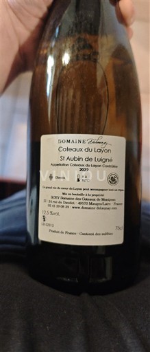 Údolí Loiry Nespecifikováno Domaine Piton Neročník