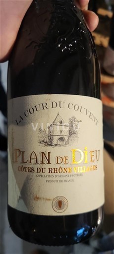 Rhône-dalen Ikke specificeret La Cour du Couvent Plan de Dieu Ikke årgangsbestemt