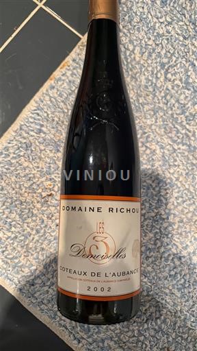 Valle della Loira Coteaux-de-l'aubance Domaine Richou Les 3 Demoiselles 2002