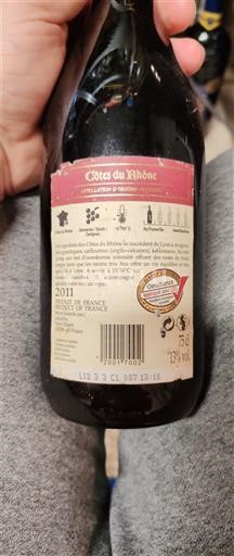 Rhônedalen Côtes du Rhône Lidl 2011