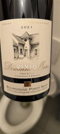 Borgoña No especificado Domaine Masse Côte Chalonnaise Vieilles Vignes 2021