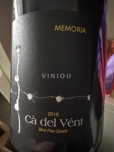 Lombardia Franciacorta Cà del Vént Memoria 2016