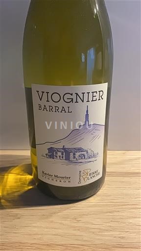 Alpes và các vùng Rhodanien Collines rhodaniennes Domaine Pierre Blanche Viognier Barral 2019