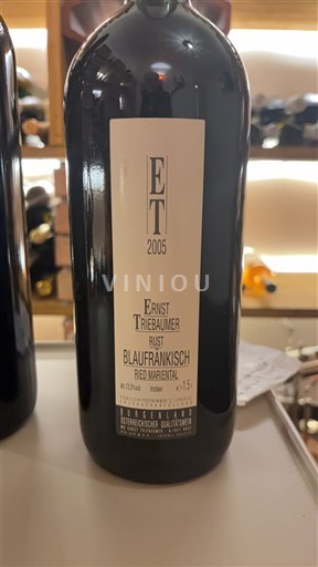 Burgenland Mittelburgenland Ernst Triebaumer Blaufränkisch Ried Mariental 2005