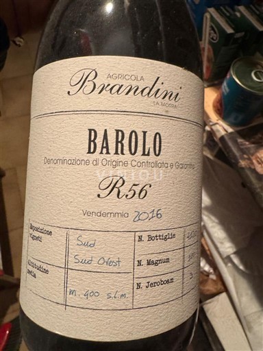 Piamonte Barolo Agricola Brandini R56 2016