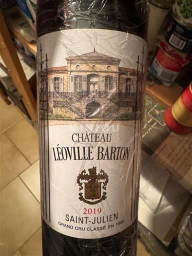 Bordeaux Saint-Julien Grand Cru Léoville Barton 2019