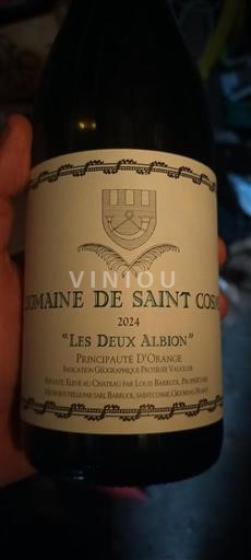 Provence, hạ lưu Rhône, Corse Thân Vương quốc Orange Domaine Saint Cosme Les Deux Albion 2024